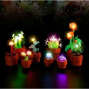 LED Light Kit for Lego 10329 Tiny Plants Botanicals Cactus Decor Lighting‎